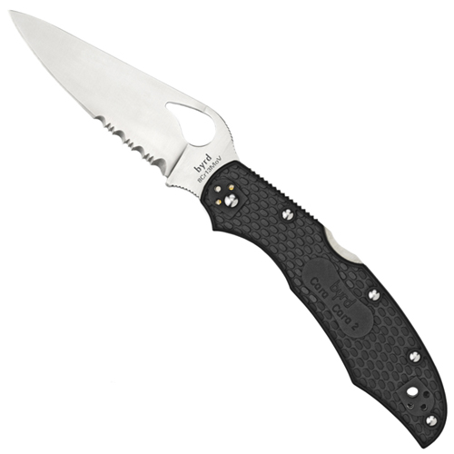 Spyderco Cara Cara2 Lightweight Black FRN Combination Edge