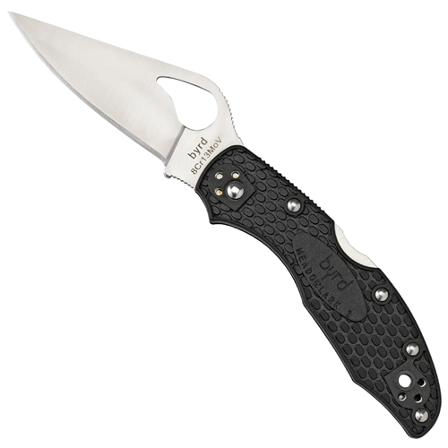 Spyderco Meadowlark2 Black FRN Plain Edge Folding Knife