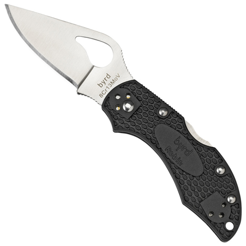 Spyderco Robin2 Lightweight Black FRN Plain Edge