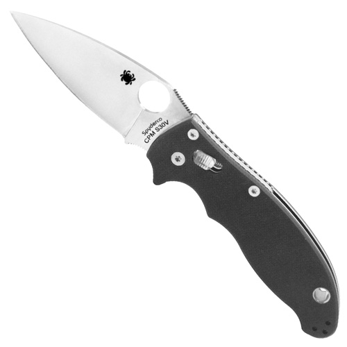 Spyderco Manix2 Black G-10