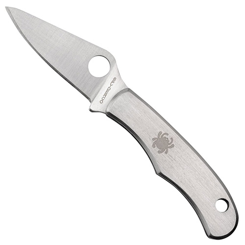 Spyderco Grasshopper Slipit SS Plain Edge