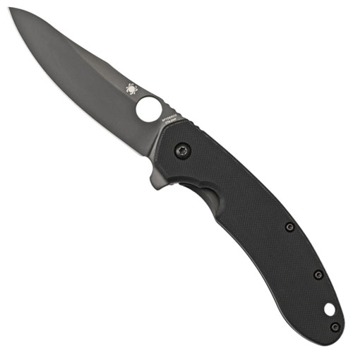 Spyderco Southard Flipper Black Folding Knife