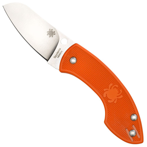 Spyderco Pingo Orange FRN Handle Folding Knife