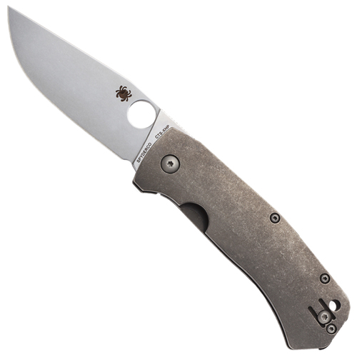 Spyderco Slysz Bowie Folding Knife
