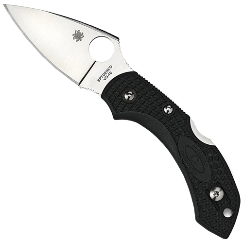 Spyderco Dragonfly2 Lightweight Black FRN Plain Edge
