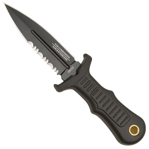 United Cutlery Silver Combat Commander Mini Boot Knife