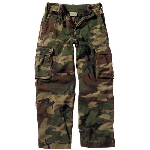 Kids Vintage Paratrooper Fatigue Pants