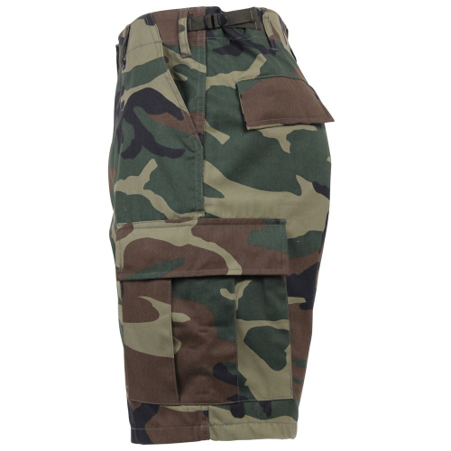Mens Colored Camo BDU Shorts