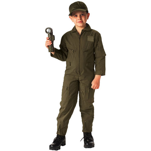 Kids Air Force Type Army Flightsuit