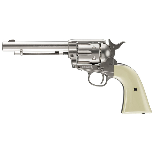 Colt Peacemaker Nickel gun