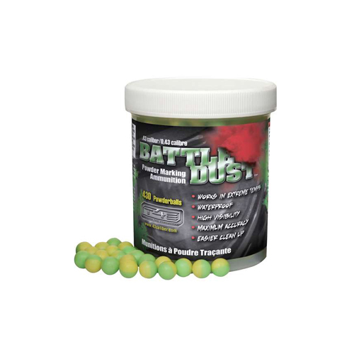 Umarex Green Yellow 430 count 43 Caliber Battle Dust