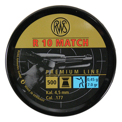 RWS R10 Match Pellets Airgun Ammunition