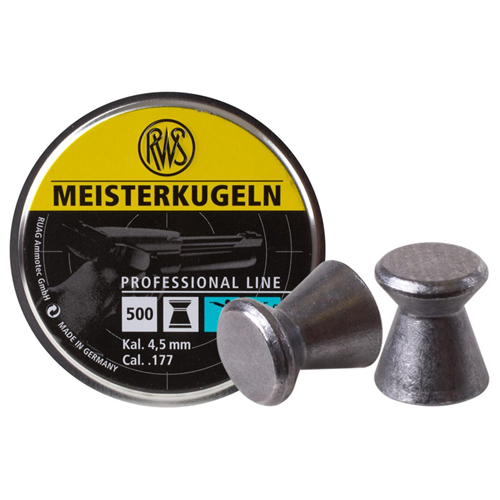 RWS Meisterkugeln .177 Wadcutter Pellets 500ct