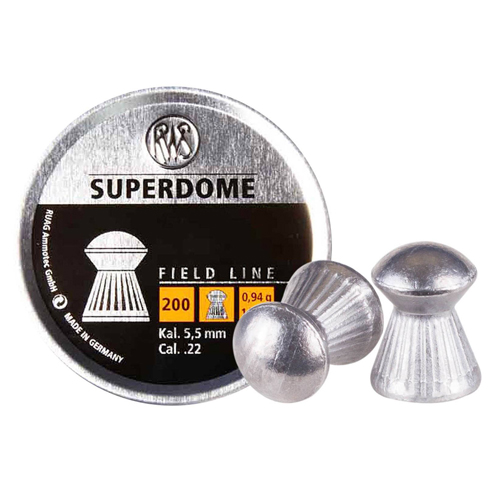 RWS Superdome .22 Round-Nose Pellets 200ct
