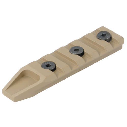 Medusa 5 Slot 20mm Rail Panels - Dark Earth