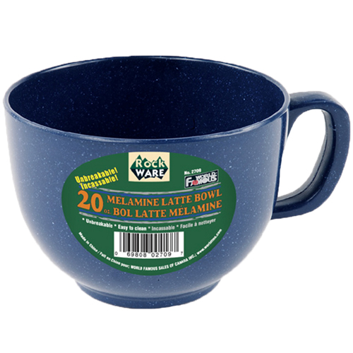 World Famous Camping 20 oz Mug (Blue)