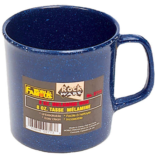 World Famous Camping 8 oz Mug (Blue)