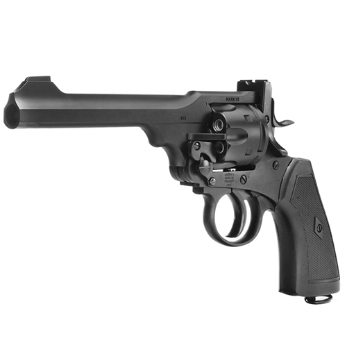 Webley & Scott MKVI Airsoft Service Revolver gun