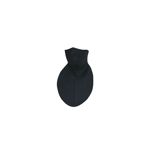 Neoprene Neck Shield Black Half Face Mask