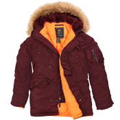 Alpha Slim Fit N-3B Parka