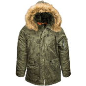 Alpha Slim Fit N-3B Parka