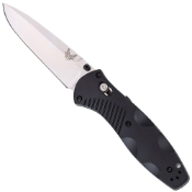 Benchmade Barrage Axis-Assisted 3.6 Inch Satin Plain Blade Folding Knife