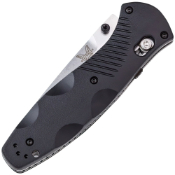 Benchmade Barrage Axis-Assisted 3.6 Inch Satin Plain Blade Folding Knife