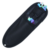 Equip yourself with the Aeroblades Throwing Knife Set, complete with a sheath for easy carrying.