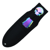 Punisher Skull Head Throwing Knife Set with Sheath
