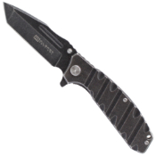 Tanto Stonewashed Milspec Spring  Assisted Knife