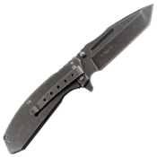 Tanto Stonewashed Milspec Spring  Assisted Knife