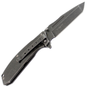 Tanto Stonewashed Milspec Spring  Assisted Knife