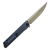 Drop Point Flipper Pocket Knife