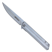 Drop Point Flipper Pocket Knife