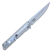Drop Point Flipper Pocket Knife