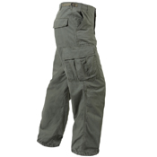 Mens Vintage Vietnam Rip-Stop Fatigue Pant