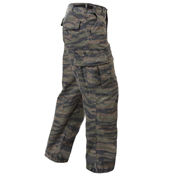 Mens Vintage Vietnam Rip-Stop Fatigue Pant