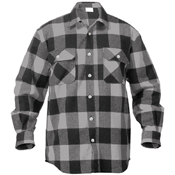 Extra Heavyweight Buffalo Plaid Flannel Shirt