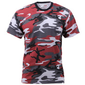 Colored Camo Mens T-Shirts