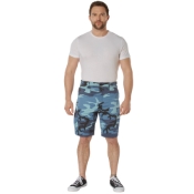 Mens Colored Camo BDU Shorts