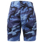 Mens Colored Camo BDU Shorts