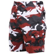 Mens Colored Camo BDU Shorts