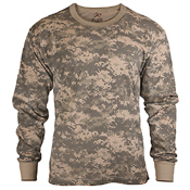 Kids Long Sleeve Camo T-Shirt