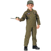 Kids Flight Coverall with Patches