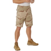 Mens Colored Camo BDU Shorts