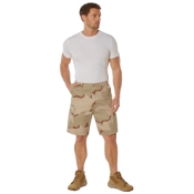 Mens Colored Camo BDU Shorts