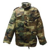 Mens M-65 Camo Field Jacket