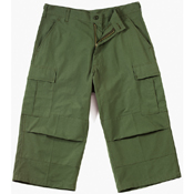 Mens 6 Pocket BDU Capri Pant