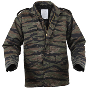 Mens M-65 Camo Field Jacket