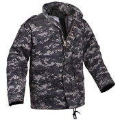 Mens M-65 Camo Field Jacket